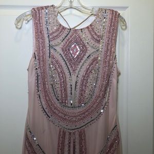 Blush Dress 1920s inspired
